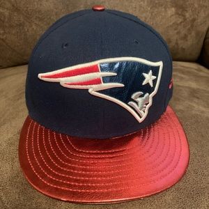 New England Patriots snap back hat